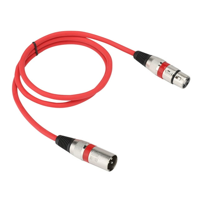 Cables XLR NikouMX juego de seis colores de 1M