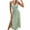 Green, variant on YanHoo Women's Boho Maxi Dresses Sexy Open Back V Neck Sleeveless Slit Dress Beach Floral Print Dressy Dress