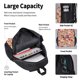 thumbnail image 4 of Easygdp Dragonfly Mushroom Mochila para Niños y Niñas con Set de Caja de Almuerzo y Estuche para Lápices 3 en 1, Mochila Escolar Estampada para Adolescentes, 4 of 7
