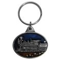 thumbnail image 2 of Siskiyou Automotive Metal Key Chain Steam Eni Enameled Details, 2 of 3