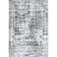 thumbnail image 3 of JONATHAN Y MOROCCAN HYPE 5 x 8 Area Rug, Iften Moroccan Geometric Distressed - Ivory/Black, MOH505A-5, 3 of 10