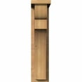 thumbnail image 2 of Ekena Millwork 5 1/2"W x 12"D x 24"H Yorktown Smooth Corbel w/Backplate, Western Red Cedar, 2 of 9