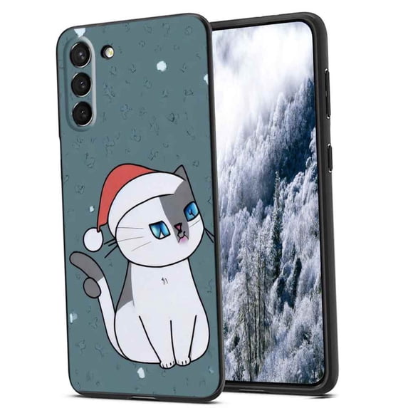Cat-87 Phone Case, Degined for Samsung Galaxy S21+ Plus Case Men Women, Flexible Silicone Shockproof Case for Samsung Galaxy S21+ Plus