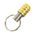 thumbnail image 2 of Fearlessin 1/4 Hex Shank Keychain Tool Hanging Socket Accessory Small Size Extension Bar Bit Screwdriver Adapter Bits Drill Holder Yellow, 2 of 6