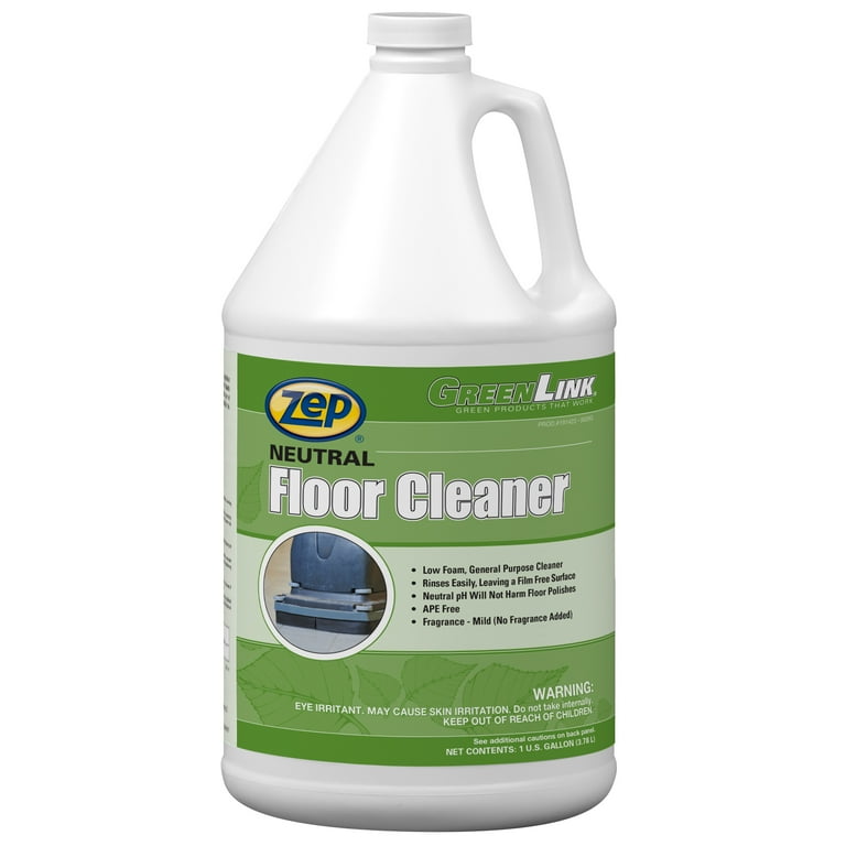 linlin79☆ Zep GreenLink Neutral Floor Cleaner - 1 Gal (Case of 4) - 191423