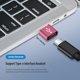 thumbnail image 1 of Adaptador USB C a USB 2 adaptadores USB 3.1 tipo C a USB 3.0 compatibles con transferencia de datos y carga JShteea  Nuevo, 1 of 7