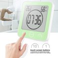 thumbnail image 4 of Reloj de pared electrónico para baño Reloj de pared con cuenta atrás para temperatura y humedad, 4 of 5
