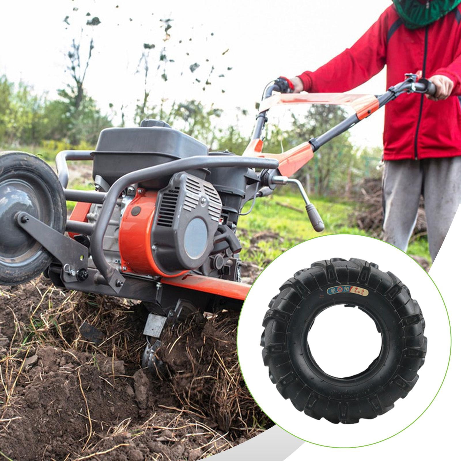 Agricultural Tiller Tire Cultivator Wheel Micro Tiller Spare Rubber Material for Farm and Garden Equipment Use
