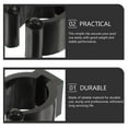thumbnail image 4 of HLONK 12 Pcs Storage Shelves Cue Holder Fishing Pole Clamps Rod Rack, 4 of 6