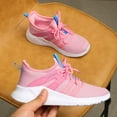 thumbnail image 6 of Kushyshoo Kids Sneakers Rose Red Running Tennis Athletic Shoes for Girls Size 3 (Gig Kid), 6 of 7