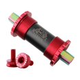 thumbnail image 2 of Soporte ligero cuadrado inferior para bicicleta plegable de montaña 113 mm rojo Sharpla Soporte inferior de bicicleta, 2 of 8