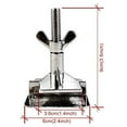 thumbnail image 5 of INTBUYING Screen Frame Butterfly Hinge Clamps Screen Printing Clamp Galvanized Alloy 2pcs with Screw DIY Tool, 5 of 10