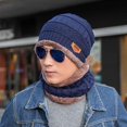 thumbnail image 2 of Adultos Grueso Cálido Mantener Invierno Cálido Sombrero Bufanda Niño Niña Tejido Beanie Conjunto de pañuelo para el cuello GeweYeeli PS6494-05, 2 of 5