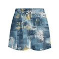 thumbnail image 4 of SnZhen Swim Under $15 Mens Swimming Trunks Men's Summer Loose Beach Shorts Pocket Swimming Pants, 4 of 6