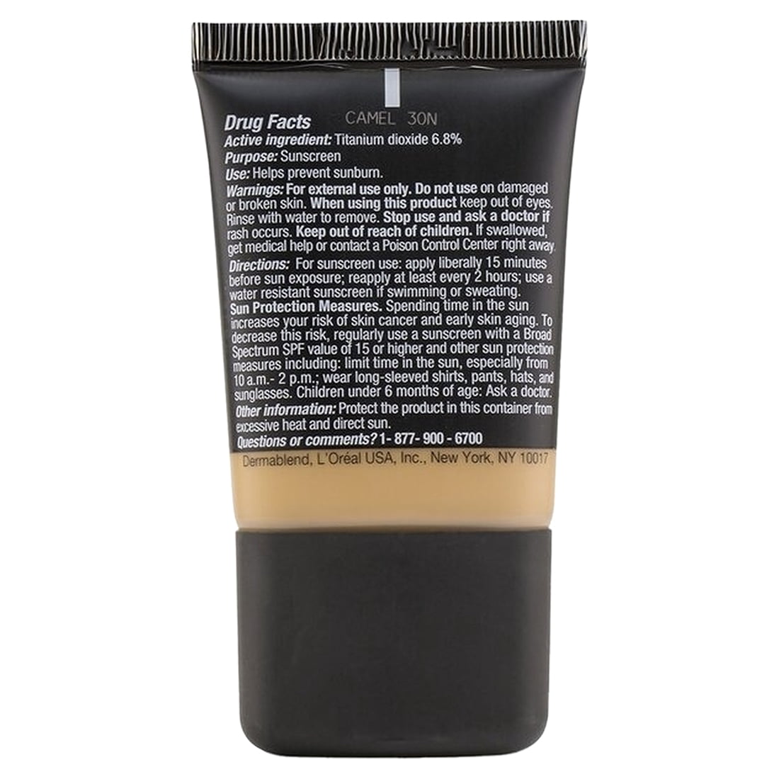Smooth Liquid Camo Foundation SPF 25 - 30N Camel by Dermablend for Women - 1 oz Foundation