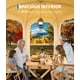 thumbnail image 2 of Yeshouse tienda de campaña plegable de 3x3 m, toldo portátil con mosquitera y bolsa de transporte, capacidad para 6-8 personas, ideal para patio, jardín, camping y actividades al aire libre, 2 of 7
