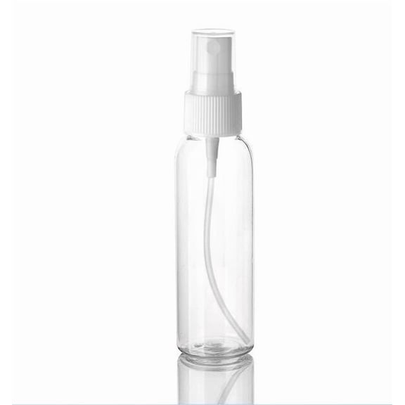 2oz Spray Bottles Plastic, 60ml Small Spray Bottle Fine Mist Sprayer, Empty Refillable Containers Portable Cosmetic TravelSpray Bottles for Plants, Cleaning, Misting, 1 Pc
