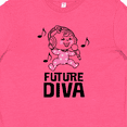 thumbnail image 4 of Inktastic Future Diva Baby Girl Singer Youth T-Shirt, 4 of 5