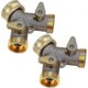 thumbnail image 1 of Pcs 2 Way Y Splitter For Double Washing Machine Faucet Supply Hose, 3/4 Inch For Connecting 2 Appliances, 1 of 4