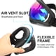 thumbnail image 4 of Gafas de esquí, paquete de 2, gafas de snowboard para niños, niños y niñas, jóvenes, hombres y mujeres, casco compatible con protección UV 400, resistencia al viento, lentes antirreflejos Xemadio WMZL-613-3, 4 of 7