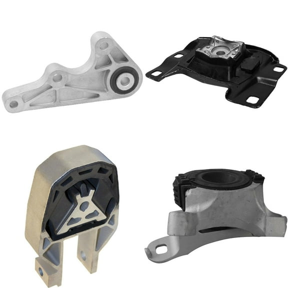 CF Advance Compatible with Volvo S40 2004-2006 Engine Motor and Transmission Mount 4PCS MK4010147 A5520 MK10048 A5612 2004 2005 2006