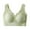 Green, variant on Yammkia High Impact Sports Bras for Women Women's No Underwire Sports Bra High Impact Plus Size with Adjustable Straps (White,M)