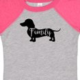 thumbnail image 4 of Inktastic Family Dog Short Haired Dachshund Boys or Girls Baby Bodysuit, 4 of 5