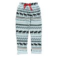 thumbnail image 3 of LazyOne Men's Fleece Pajama Pants, Nordic Pajama Bottoms for Men, Animal (Winter Moose, X-SMALL), 3 of 7