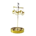 thumbnail image 2 of Candelabro giratorio BLESIY para centro de mesa acero inoxidable decoración para bodas Carrusel, 2 of 8