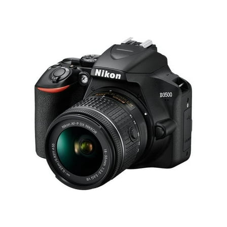 Nikon D3500 - Digital camera - SLR - 24.2 MP - APS-C - 1080p / 60 fps - 3x optical zoom AF-P DX 18-55mm VR lens - Bluetooth