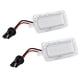 thumbnail image 2 of Lámpara de matrícula LED, 2 piezas de ABS para Ford Focus, lámpara de matrícula de uso conveniente, 2 of 9
