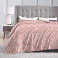 thumbnail image 4 of Wijzvio Pink Nurse Throw Blanket Soft Fuzzy Fleece Blanket For Couch Bed Living Room Decoration 50"X40", 4 of 9