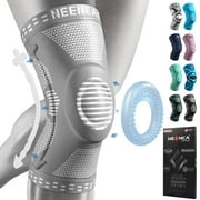 NEENCA Knee Brace for Knee Pain Relief, Medical Knee Support with Patella Pad & Side Stabilizers, Compression Knee Sleeve for Meniscus Tear, ACL, Arthritis, Joint Pain, Runner, Sport- FSA/HSA APPROVED