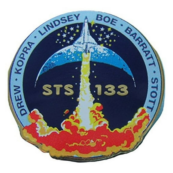 Sts-133 Mission Lapel Pin Official Nasa Space Program Edition