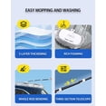thumbnail image 5 of 15°curved Car Wash Brush With 47" Extension Long Handle Telescopic Aluminum Microfiber Cleaning Mop For Truck Suv Rv Boat Wheel Pole Carwash Duster, 5 of 8