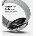 thumbnail image 6 of Ringke Bezel Styling [Stylish Stainless Steel Frame] Compatible with Samsung Galaxy Watch 6 Classic Case (43mm), Anti Scratch Protector Adhesive Lightweight Cover Accessory - 43-01 (ST) Silver, 6 of 11
