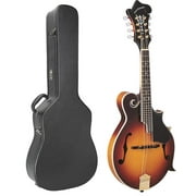 Oscar Schmidt Acoustic Florentine Mandolin, Spruce Top/Maple Body w/ Case, OM40-EMAC