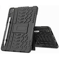 EpicGadget iPad Pro 11 Case 2021 with Pencil Holder - Slim Heavy Duty Shockproof Rugged Protective Cover with Kickstand Case for Apple 11-inch iPad Pro (3rd Generation, 2021 Release) (Black/Black)