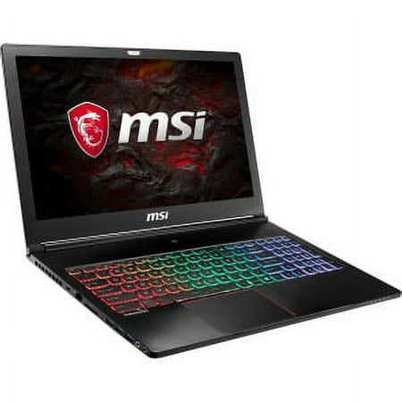MSI GS63 Stealth-009 VR 15.6" Gaming Laptop i7-8750H 16GB 2TB 256GB GTX1060 6GB