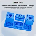 thumbnail image 4 of RL-001K Magnetic Repair Tool Box, Portable Detachable Storage Case for Screwdrivers, Tweezers, Electronics DIY Accessories Blue, 4 of 6