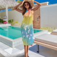 thumbnail image 5 of Uourmeti Sarong Wraps for Women Tie-Dye Butterfly Flowy Chiffon Scarf Blouse for Swimwear Bikini Wrap for Lover One Size, 5 of 7