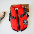 thumbnail image 2 of Warm Waterproof Jacket With Harness For Pet Dog Winter Comfy Cotton Apparel Padded Vest For, 2 of 3