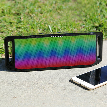 Kocaso Ultra Compact Portable LED Rainbow Wireless Bluetooth