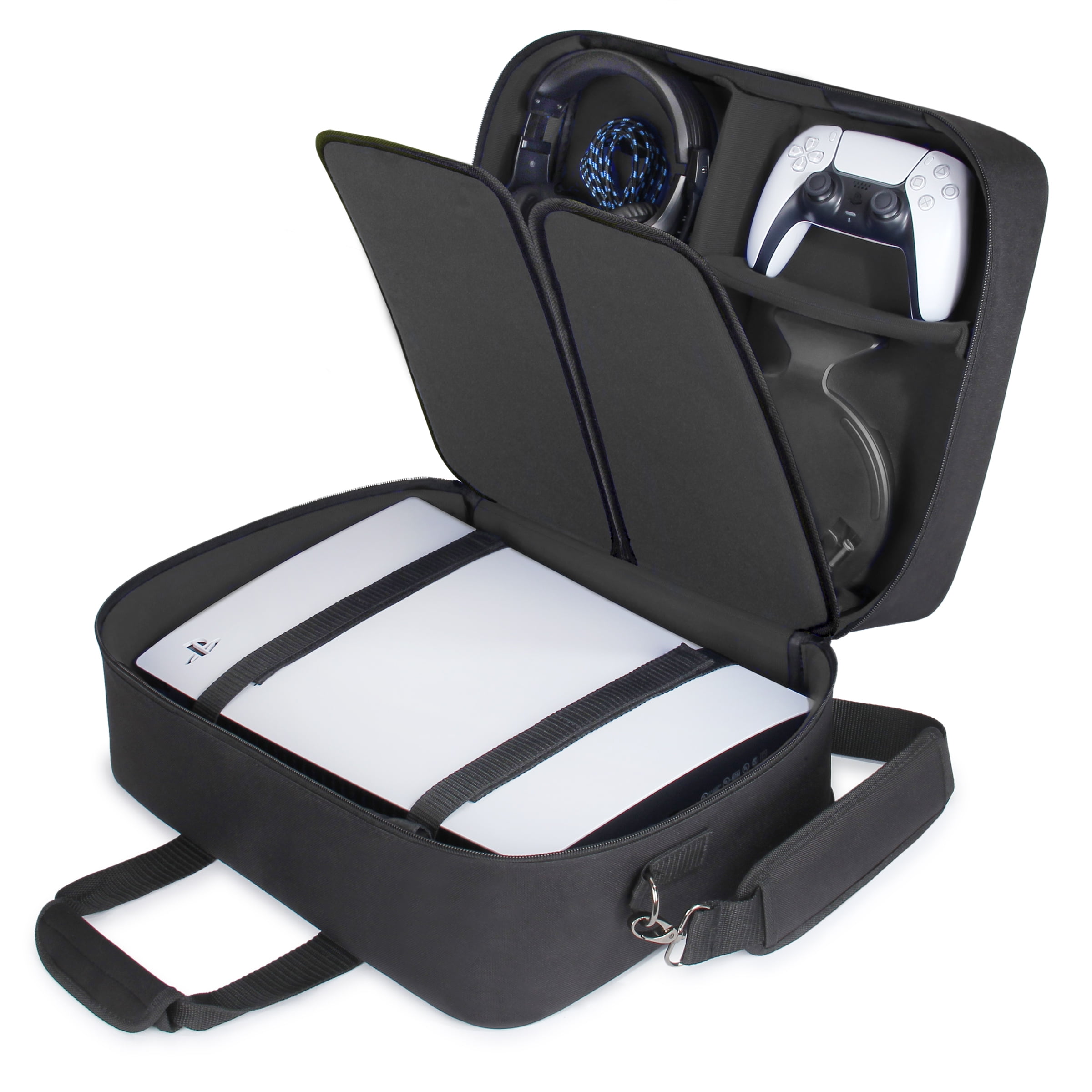 USA Gear PS5 Case Console Case Compatible with PlayStation 5 and PS5