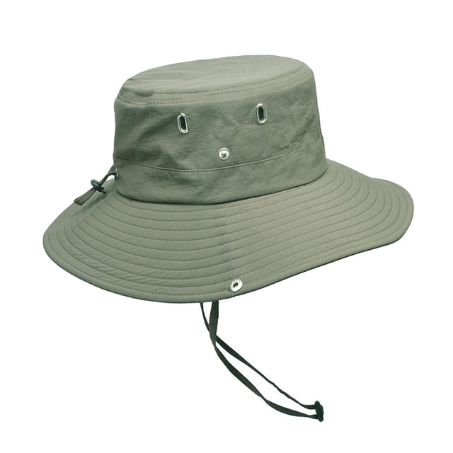 Sombrero de pescador Zulema transpirable para verano Verde