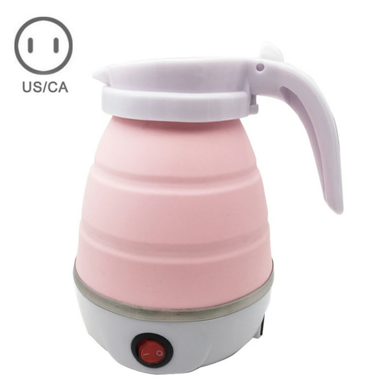 Travel Portable Foldable Electric Kettle Collapsible Water Boiler for  Coffee Tea