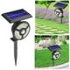 thumbnail image 5 of para exteriores, luces de seguridad con sensor de movimiento, cabezal 72 LED, gran de 180  degree, montaje en pared impermeable, 5 of 9