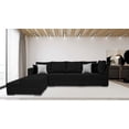 thumbnail image 2 of Sala esquinera EL BAZAR STORE Aquiles 260x200 cm Negro Moderna modular, 2 of 5