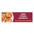 thumbnail image 5 of Feel Good Foods Gluten Free Three Cheese Mini Pizza Bagels - 7 Ounce, 5 of 8