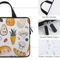 thumbnail image 3 of AWERP Very Cute Cartoon Food Laptop Bag Diving Fabric Tablet Cover Neoprene Computer Protective Handle Case 15inch, 3 of 5